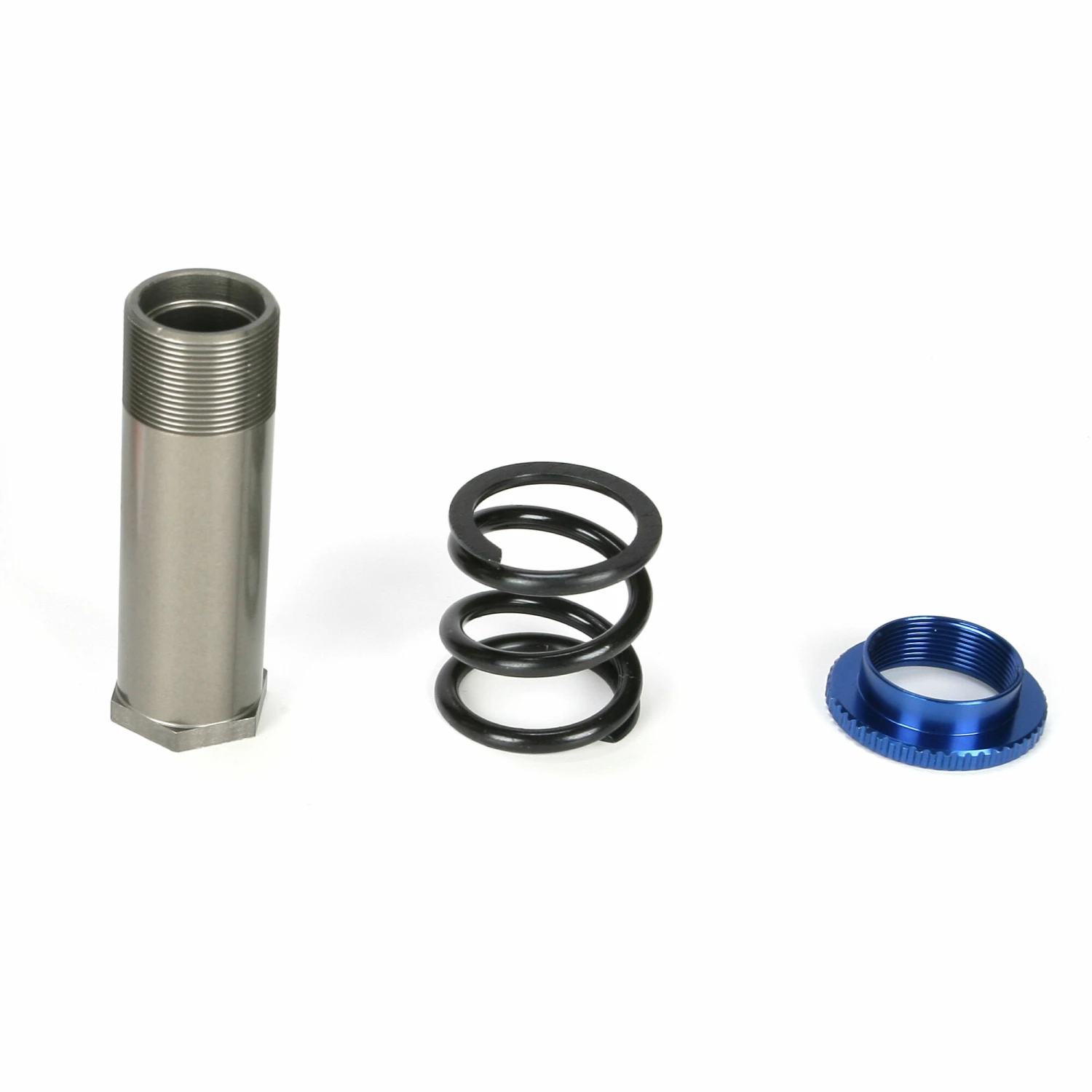 Losi Servo Saver Tube, Spring & Adjuster: 5IVE-T, MINI WRC 1 Losi Servo Saver Tube, Spring & Adjuster: 5IVE-T, MINI WRC