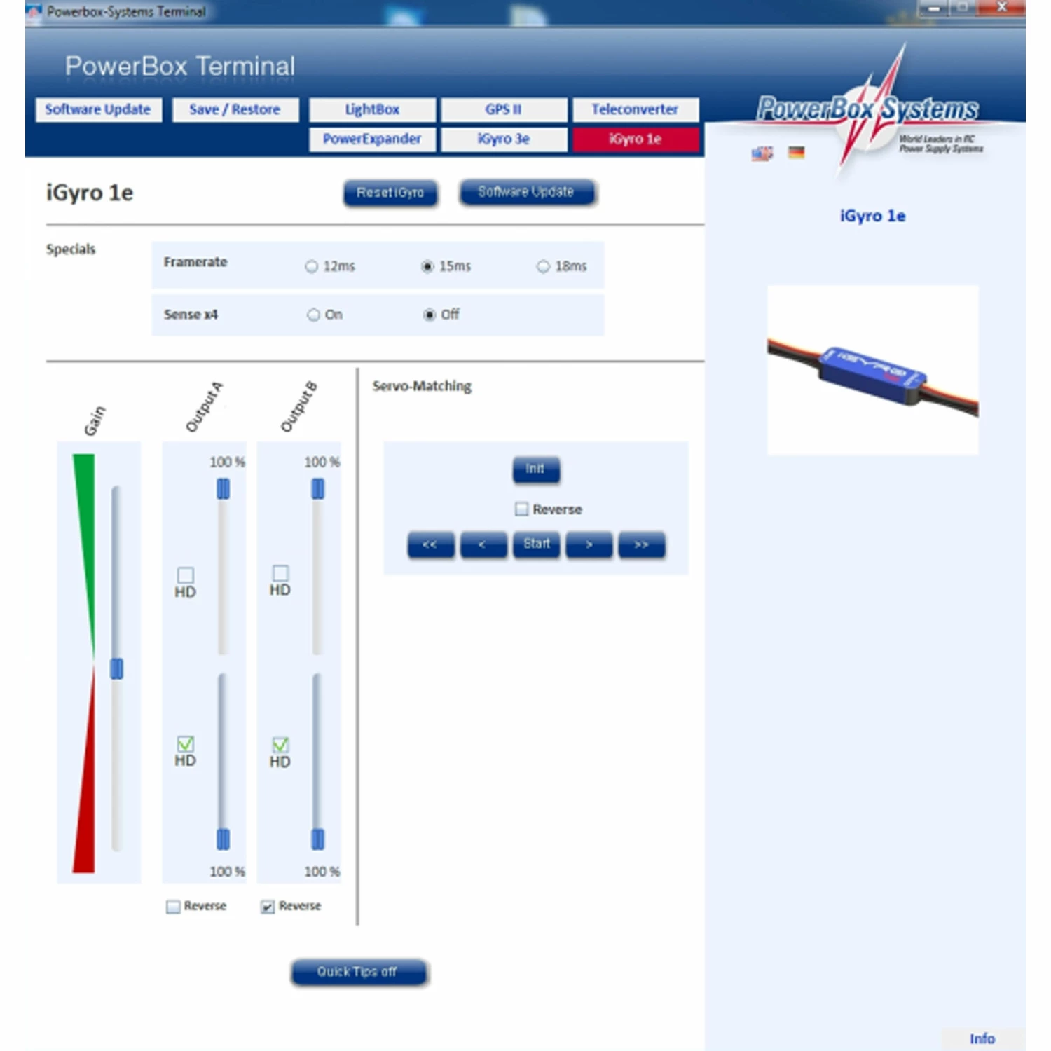 PowerBox Systems iGyro 1e 4 PowerBox Systems iGyro 1e - Image 4