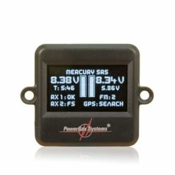 PowerBox Systems Mercury SRS LCD GPS Sensor Switch with OLED Display -RC Radios Sales 2022 PBS4110 A2 B05ZQFPL 1