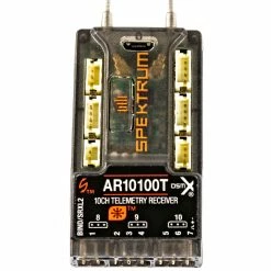 Spektrum AR10100T DSMX 10-Channel Telemetry Receiver 9 Spektrum AR10100T DSMX 10-Channel Telemetry Receiver -RC Radios Sales 2022 SPMAR10100T A3 0Y3YY538 1