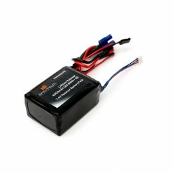 Spektrum 7.4V 4000mAh 2S LiPo Receiver Battery: Universal Receiver, EC3