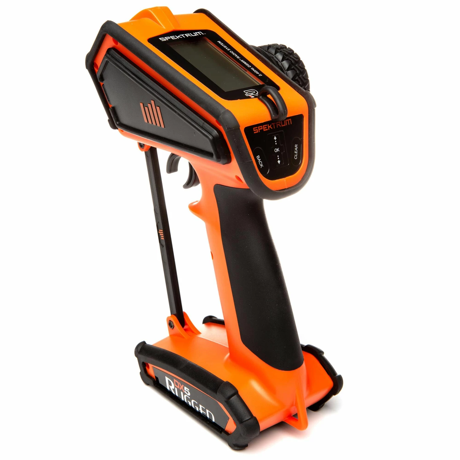 Spektrum DX5 Rugged 5-Channel DSMR Transmitter Only, Orange 6 Spektrum DX5 Rugged 5-Channel DSMR Transmitter Only, Orange - Image 6