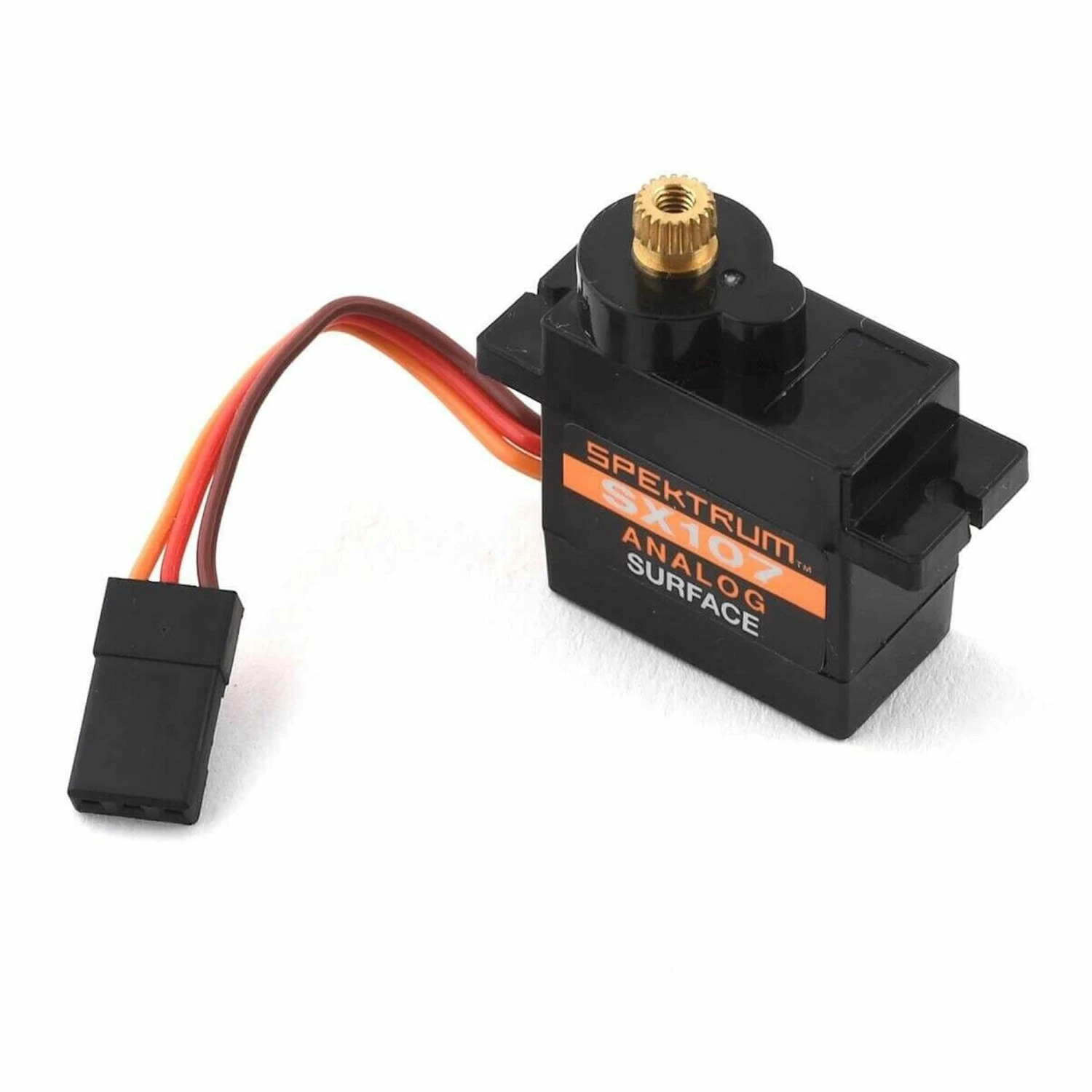 Spektrum SX107 Micro Analog Metal Gear Surface Servo 1 Spektrum SX107 Micro Analog Metal Gear Surface Servo